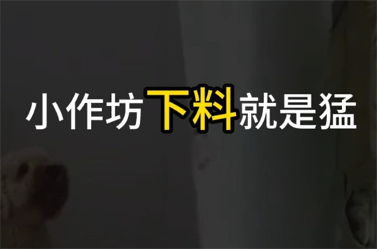 小作坊下料就是猛是什么梗